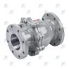 Buy cheap DN100 Casting Forged Steel Carbon Stainless Steel Flanged End Handwheel Floating Ball Valve from wholesalers
