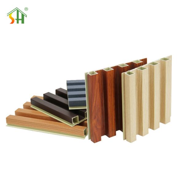 Buy cheap Direct Sales High Quality Wholesale Wpc Fluted Wall Panel Impact Resistance Outdoor Wpc Wall Panel from wholesalers