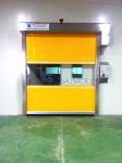 Operating 1.2mm Yellow Speed Roll Up Door Industrial