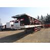 Buy cheap Semi Trailer 40ft 1100R20 Low Flatbed Trailer from wholesalers