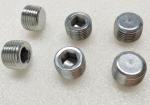 Aluminum Anodized Metal Dowel Pins Thread Male NPT Hex Socket Allen Head Pipe