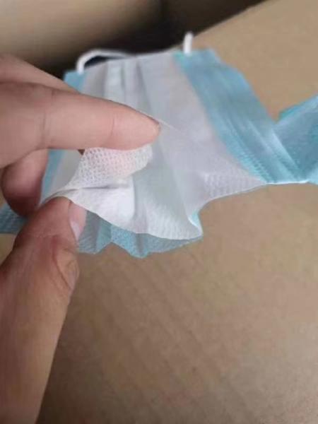Buy cheap Odorless Non - Woven Disposable Surgical Masks Face Protective 3-5 Layers from wholesalers