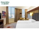 Light Color Solid timber Hotel Bedroom Furniture