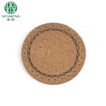 Natural Hot Sale Custom Logo and Size Wholesale Cork Coasters