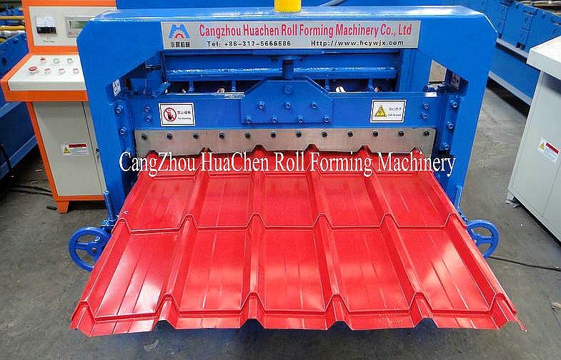 IBR Trapezoidal Roof Glazed Tile Roll Forming Machine Sheet Metal Forming Equipment