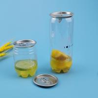Buy cheap 650ml Transparent Soft Drink Soda Plastic Beverage Cans product