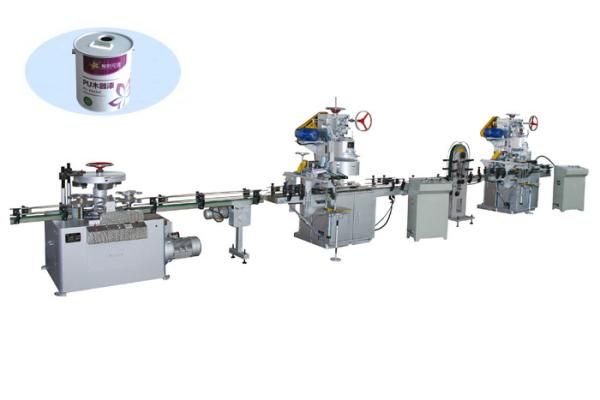 Buy cheap 3L-5L Automatic Round Can Making Machine With 420 Cans/Min Speed from wholesalers
