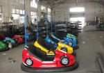High Revenue Kiddie Bumper Cars Non Slip Nature Rubber Tire Custom Color