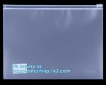 Slider zipper Clear pvc bag for package Vinyl transparent pvc bag cosmetic