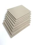 Grey board paper and thick board are used for packing lining board paper model