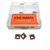 Buy cheap CVD Coating Tungsten Steel Inserts SPMG060204 , U Drill For Cnc Lathe product