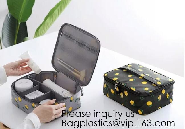 Factory Price Multifunction Customized Design Travel Washing Waterproof Womens Toiletry Bag, canvas toiletry bag