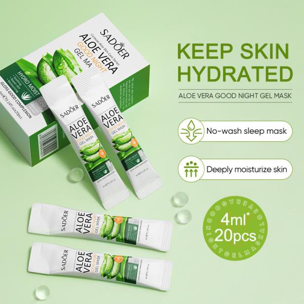 Buy cheap Beauty Facial Mask Sheet Korean Whitening Moisturizing Aloe Vera Skin Care Mask from wholesalers