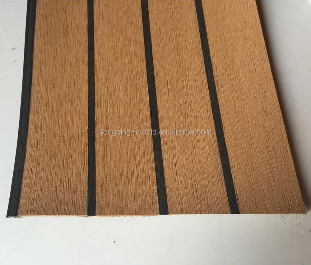 Sanding PVC Boat Deck Yacht Deck Rubber Flooring for Boats and Online Technical Support
