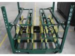 Green Warehouse Industrial Storage Metal Automobile Frame Racking For Turnover