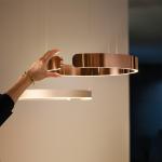 Modern Simple LED Chandelier Ring Living Room Bedroom Dining Room Cicle