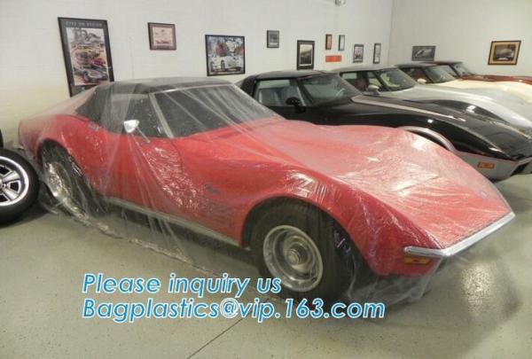 Buy cheap Transparent Disposable Plastic car covers, car cover tent, cover car, weatherproof anti hail plastic inflatable portable from wholesalers