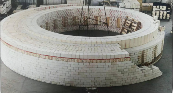 Customized High Alumina Refractory Bricks For Steel Infrastructure blast furnace Alumina Silica Refractory Brick