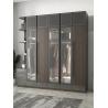 Buy cheap 5 Star Hotel Melamine Wood Furniture Simple Sliding Wardrobe With Transparent Doors from wholesalers
