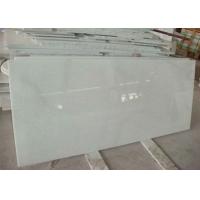 Buy cheap Crystal White Marble Bathroom Countertops , Marble Stone Flooring Environmentall product