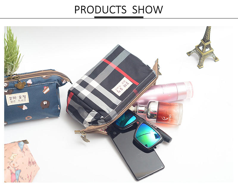 Women Travel Polyester Cosmetic Organizer Pouch