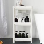 White Plastic Bathroom Corner Shelves 4 Layer Plastic Bathroom Corner Shelf