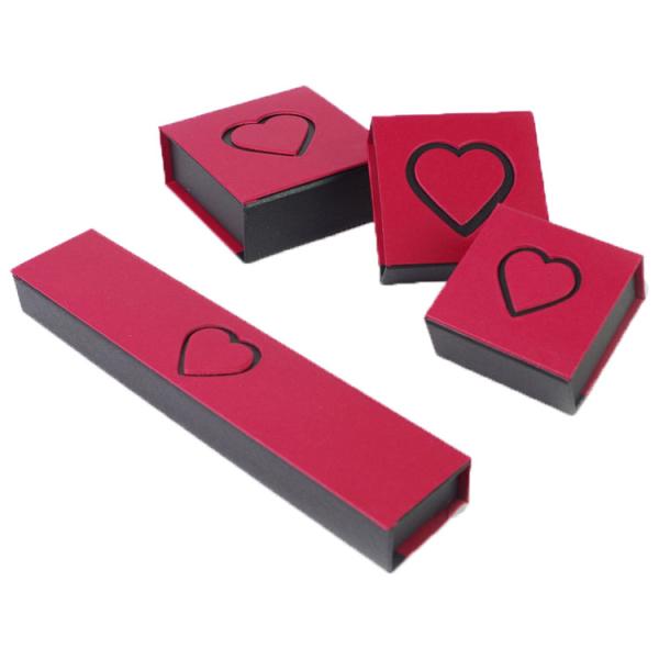 Buy cheap Custom Jewelry Packaging Box Engagement Ring Earring Gift Box from wholesalers