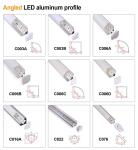 Bend LED Strip Aluminum Light Channel Plaster Aluminum Extrusion Parts