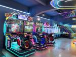 Speed R Double Players Motorcycle Arcade Game Machine Coin Operation
