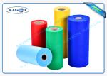 Red Orange Colorful PP Spunbond Non Woven Fabric Shopping Bag Making Material