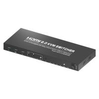 Buy cheap 276x110x25mm 4K 4 x 1 HDMI DP KVM Switch product