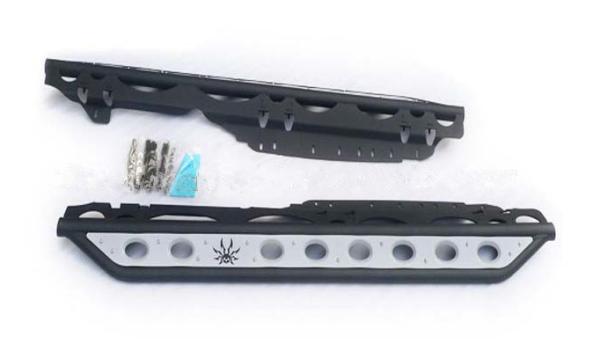 Buy cheap Steel Poison Sypder Rock Slider Running Board Side Step for Jeep Jk Wrangler 2/4 Doors 2007-Present Jk from wholesalers