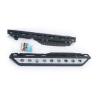 Buy cheap Steel Poison Sypder Rock Slider Running Board Side Step for Jeep Jk Wrangler 2/4 Doors 2007-Present Jk from wholesalers