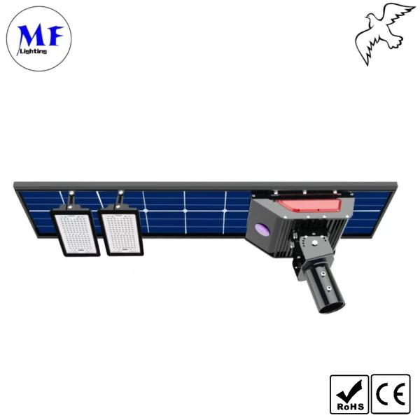80W 180lm/W LED Solar Street Garden Light 5 Years Warranty Outdoor Waterproof