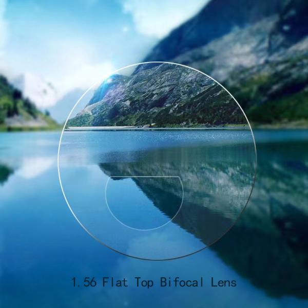 Buy cheap Classic Style Resin Quality Lenses 1.56 HMC Flat Top Bifocal Progressive Lenses from wholesalers