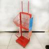 Buy cheap Mesh Wire Red Color 400mm Length Supermarket Display Racks For Cookies Candy from wholesalers