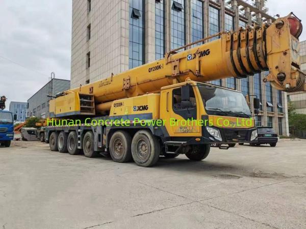 Four-Arm Jib QY200K-1 2013 Used Mobile Crane Xg 130t Truck-Mounted Telescopic