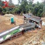 30TPH Portable Gold Trommel Wash Plant