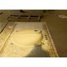 Buy cheap Santa Cecilia Integrated Vanity Tops 22" X 36" with 4" side and black splashes from wholesalers