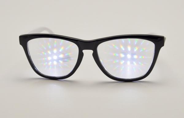 Buy cheap Plastic 3D Fireworks Glasses Customized Diffraction , rainbow glasses from wholesalers