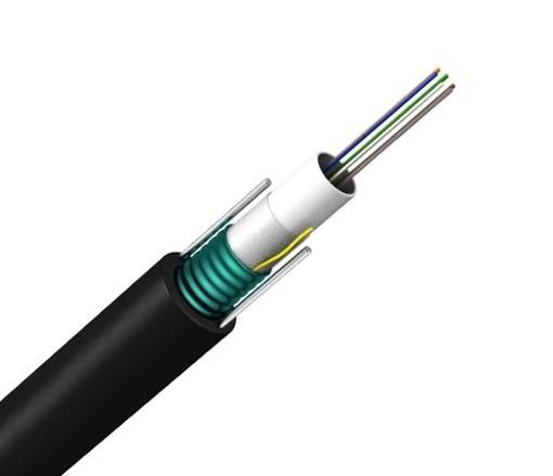GYTA/GYTA53 Stranded Outdoor Fiber Optic Cable Steel Wire Metallic Strengthen