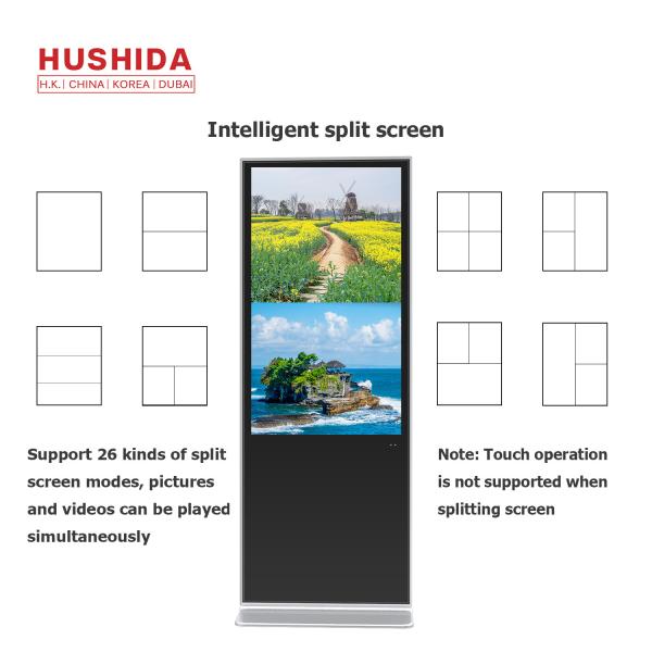 Buy cheap 1920*1080 Resolution IR Touch Display 50 Inch Floor Standing ISO9001 24001 Approval from wholesalers