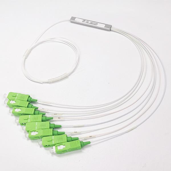 Buy cheap Passive Fiber Optic PLC Splitter Mini Module Tight Tube Cable With SC / APC Connectors from wholesalers