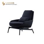 High quality leisure chair, high density foam, leather relaxing chair, living