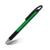 Buy cheap Classic Aluminum Ballpoint Pen Colorful Spray Paint Soft Pen Grip Black Clip Office Pen from wholesalers
