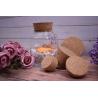 Buy cheap Agglomerated Tapered Cork Stopper DIY Candle Glass Jar Cork Lid ISO9001 from wholesalers