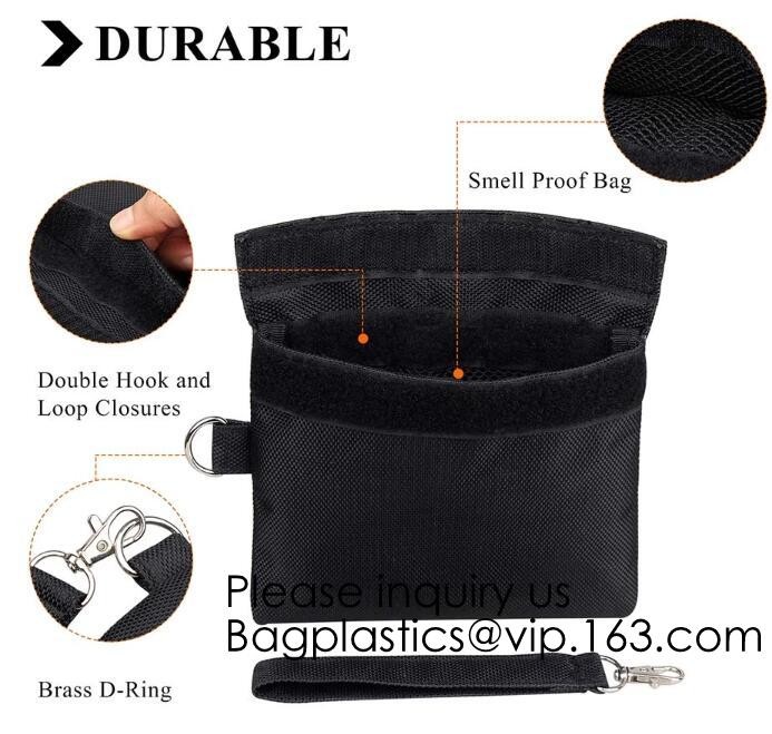 Herbs & Consumable Goods fresh keep, Smell Proof Bag - Odorless Stash Container Bags - 11" x 6" - Carbon Lined Storage P
