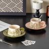 Buy cheap Lily Wind Bell Floral Cups And Saucers Set Perfect Gift For Business Occasions from wholesalers