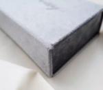 Magnetic Velvet Jewelry Packaging Box CMYK Embossing With Ribbon