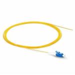 Durable Fiber Optic Pigtail LC/UPC LC/APC 0.9mm G657A CE RoHS Standard